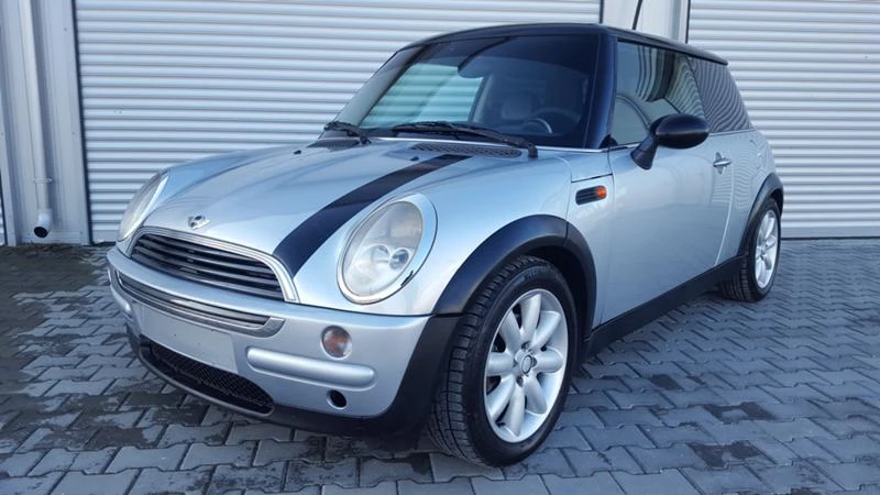 Mini Cooper 1, 6i bi-fuel GPL, 90к.с., кожа, климатик, алум.дж - [1] 