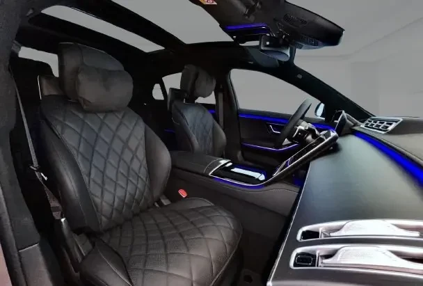 Mercedes-Benz S 580 Long 4Matic = AMG Line = Night Package Гаранция, снимка 9 - Автомобили и джипове - 53799714