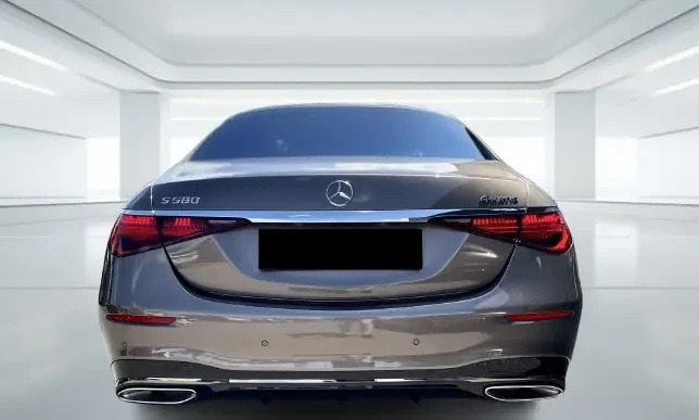 Mercedes-Benz S 580 Long 4Matic = AMG Line = Night Package Гаранция, снимка 3 - Автомобили и джипове - 53799714