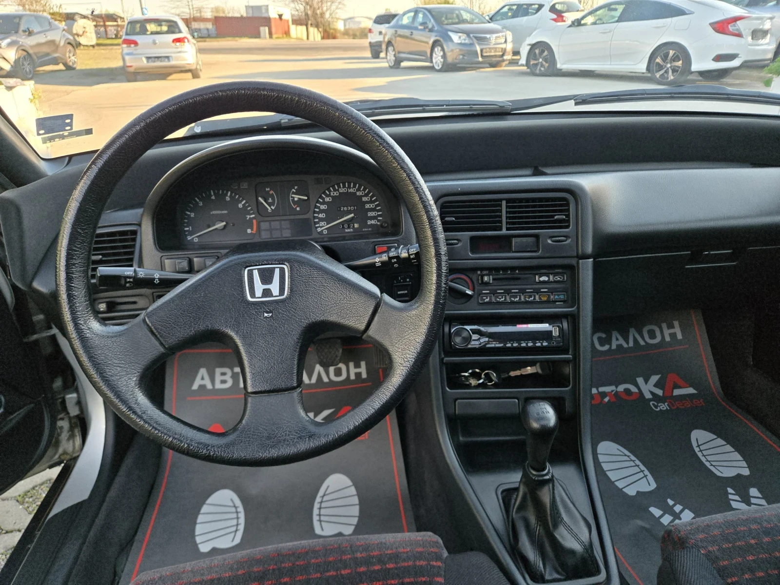 Honda Crx 1.6i-131кс= 126.000КМ= КЛИМАТИК= ЕЛ.ПАКЕТ= ШИБЕДАХ, снимка 11 - Автомобили и джипове - 54114467