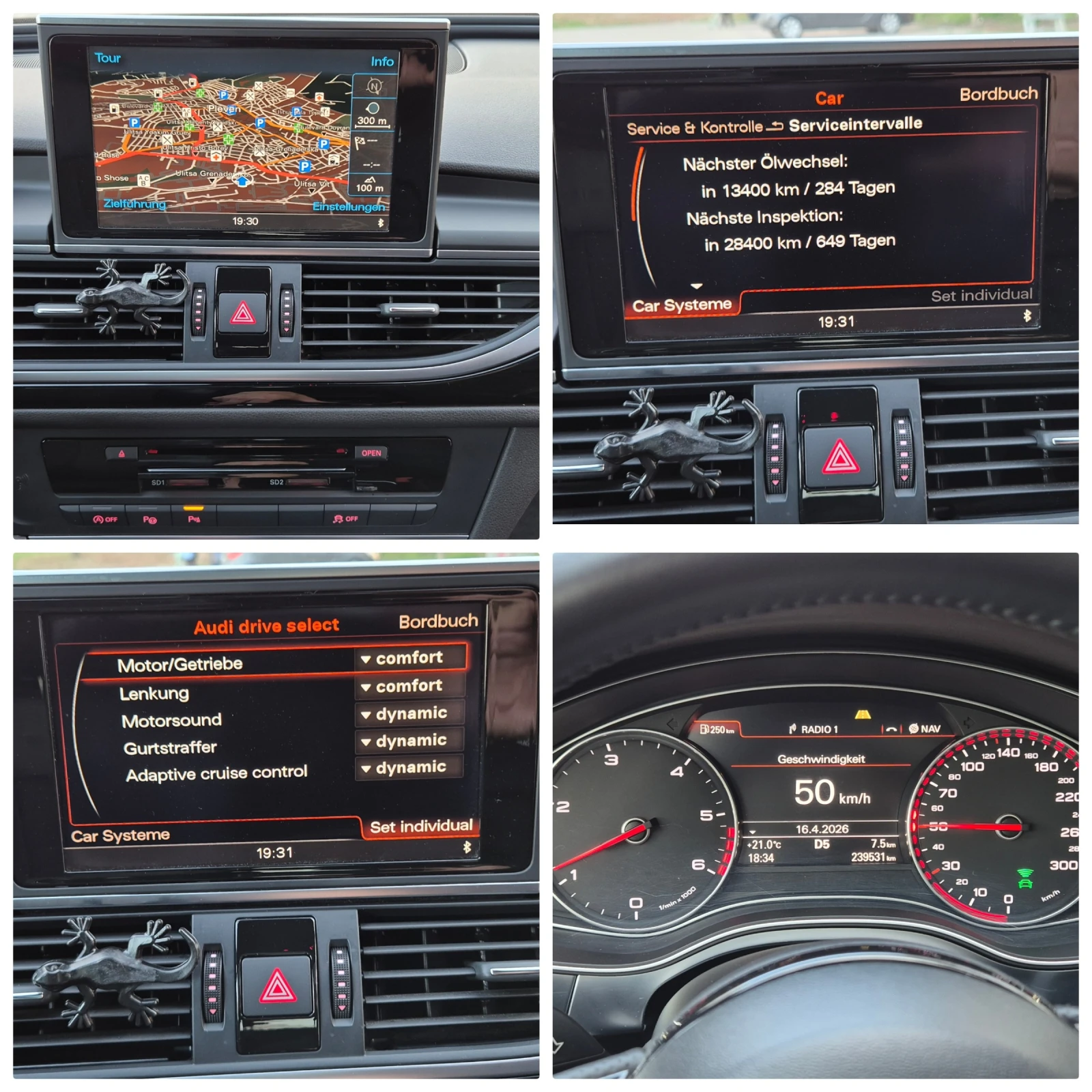 Audi A6 3.0BITDI Quattro S-Line Plus Германия, снимка 16 - Автомобили и джипове - 54221585