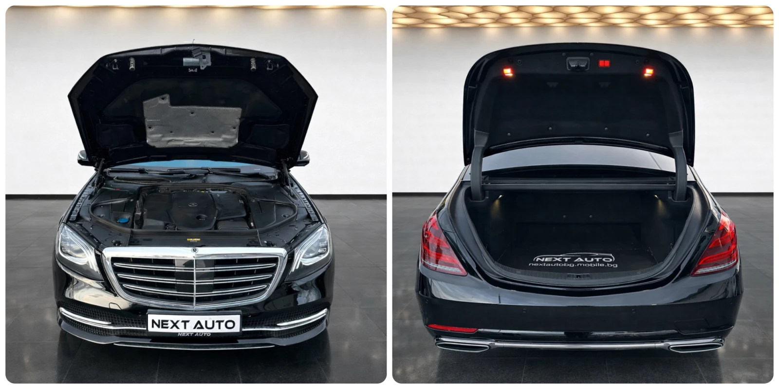 Mercedes-Benz S 400  D 340HP LONG 4MATIC FULL, снимка 16 - Автомобили и джипове - 55315256