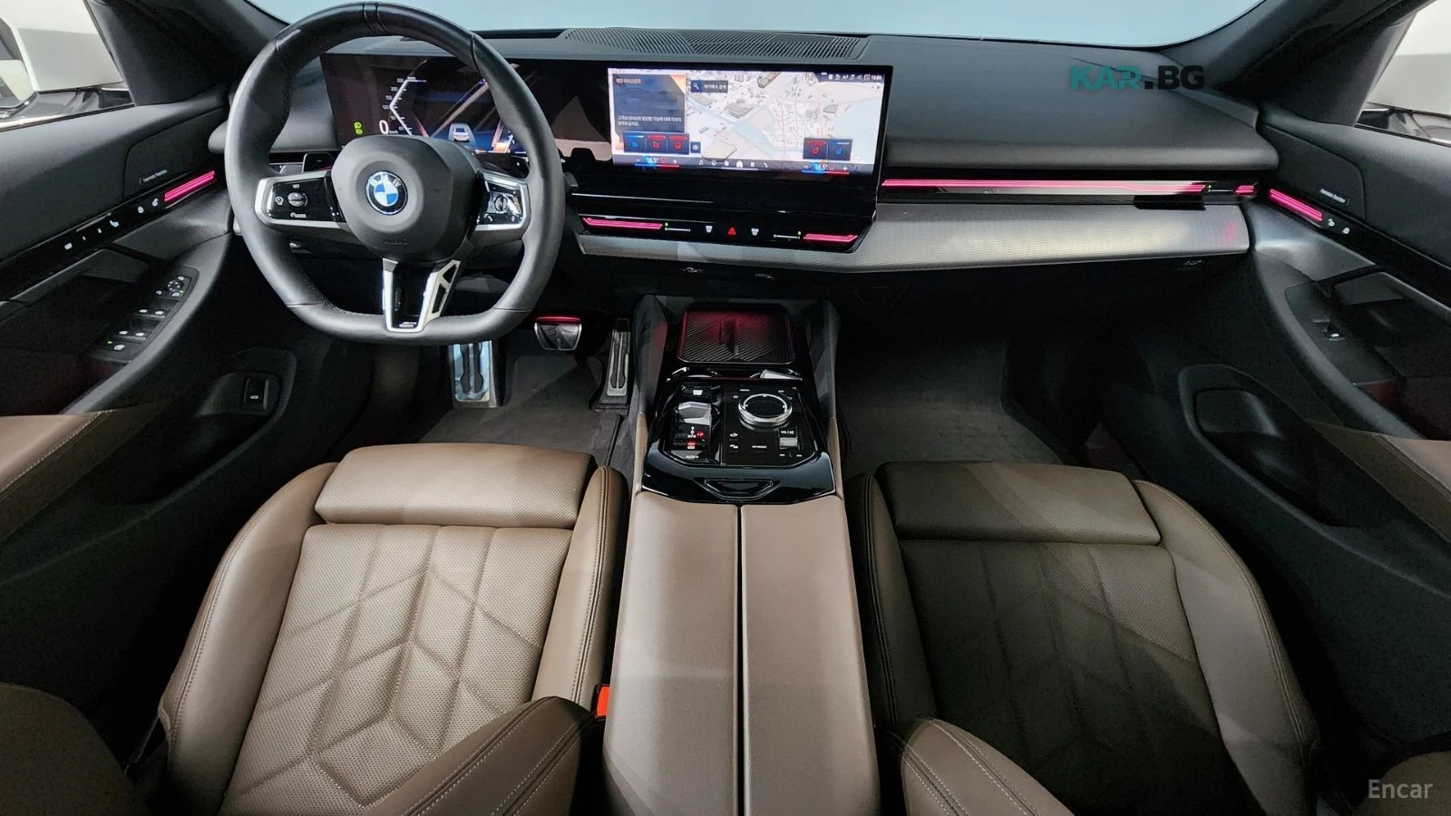 BMW 520 39K KM* M* HUD* 360* ПОДГРЕВИ* ОБДУХ* PANO* , снимка 5 - Автомобили и джипове - 55993781