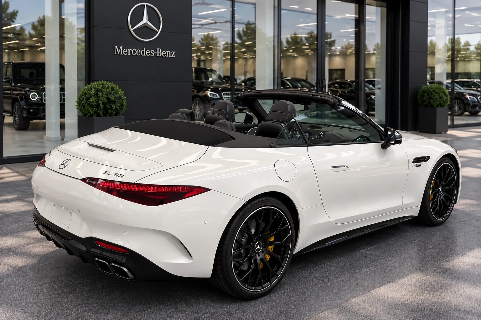 Mercedes-Benz SL 63 AMG 4Matic+ Manufactur/Night/Burmaster/Climaseat, снимка 13 - Автомобили и джипове - 56095948