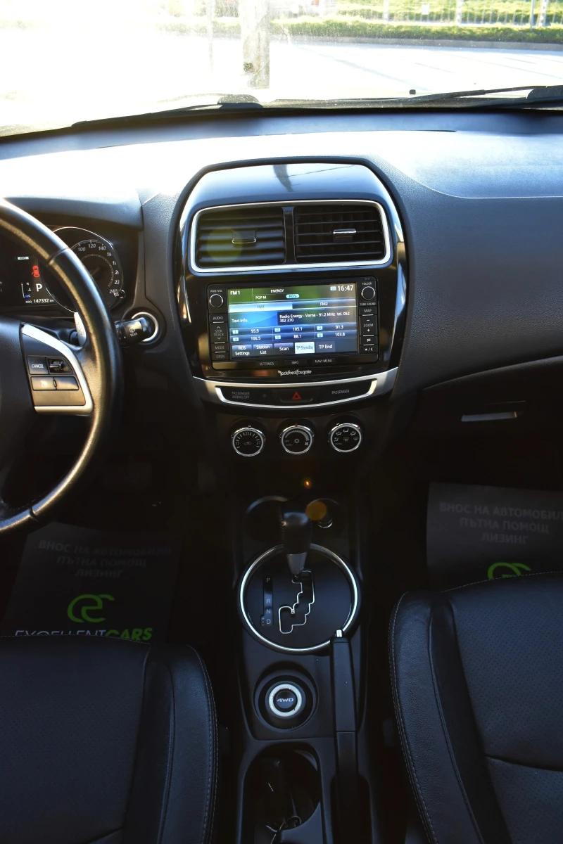 Mitsubishi ASX 2.2d* 4x4* PANORAMA* ROCKFORD* FULL, снимка 14 - Автомобили и джипове - 52964317