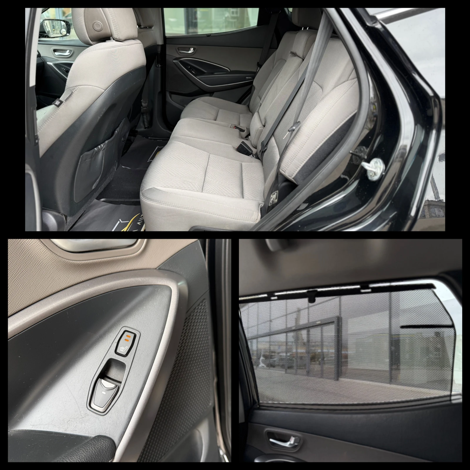 Hyundai Santa fe 6 МЕСЕЦА ГАРАНЦИЯ/2.4i 192к.с. Газов Инжекцион/4х4, снимка 11 - Автомобили и джипове - 54042802