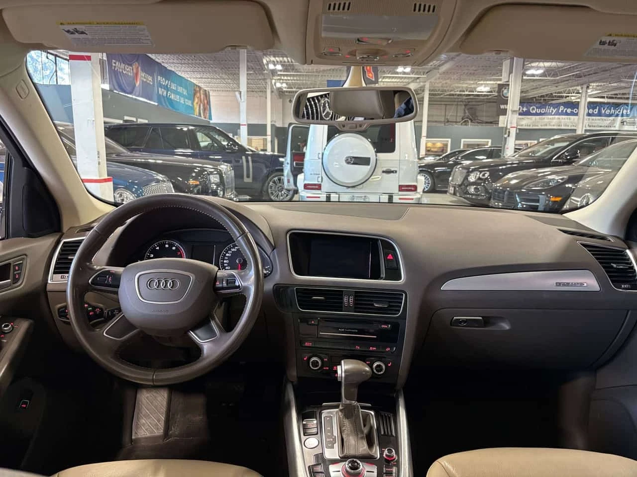 Audi Q5 * 2.0 T Progressiv| 2.0T| QUATTRO| NAV| CREAMLEATH | Mobile.bg � ����������� 6
