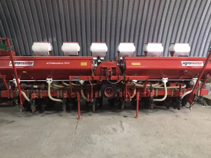 Сеялка Agromaster TWIN ROW, снимка 2 - Селскостопанска техника - 48153686