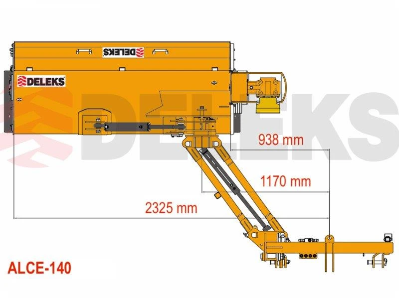 Мулчер Друга марка Шредер с изнасящо рамо марка Deleks модел Alce, снимка 17 - Селскостопанска техника - 48187018