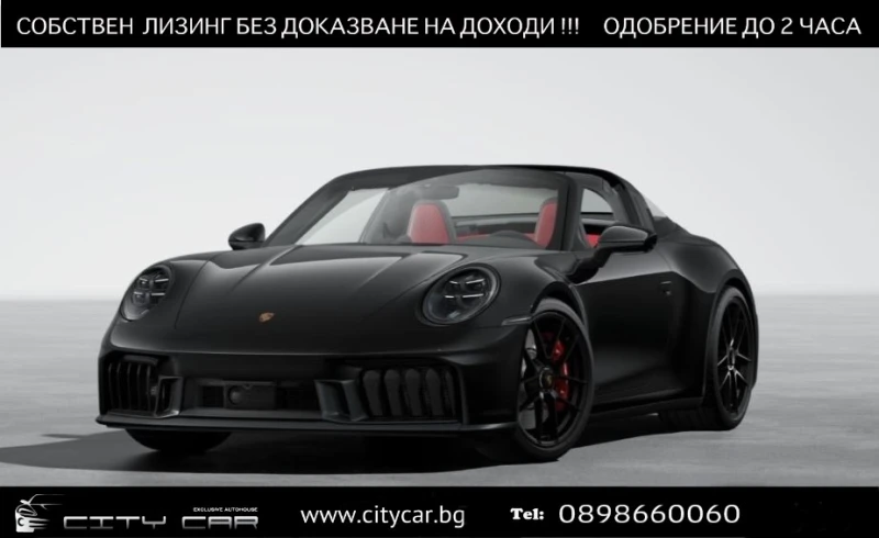 Porsche 911 992.2 TARGA 4 GTS/FACELIFT/BOSE/MATRIX/360/, снимка 1 - Автомобили и джипове - 48953095