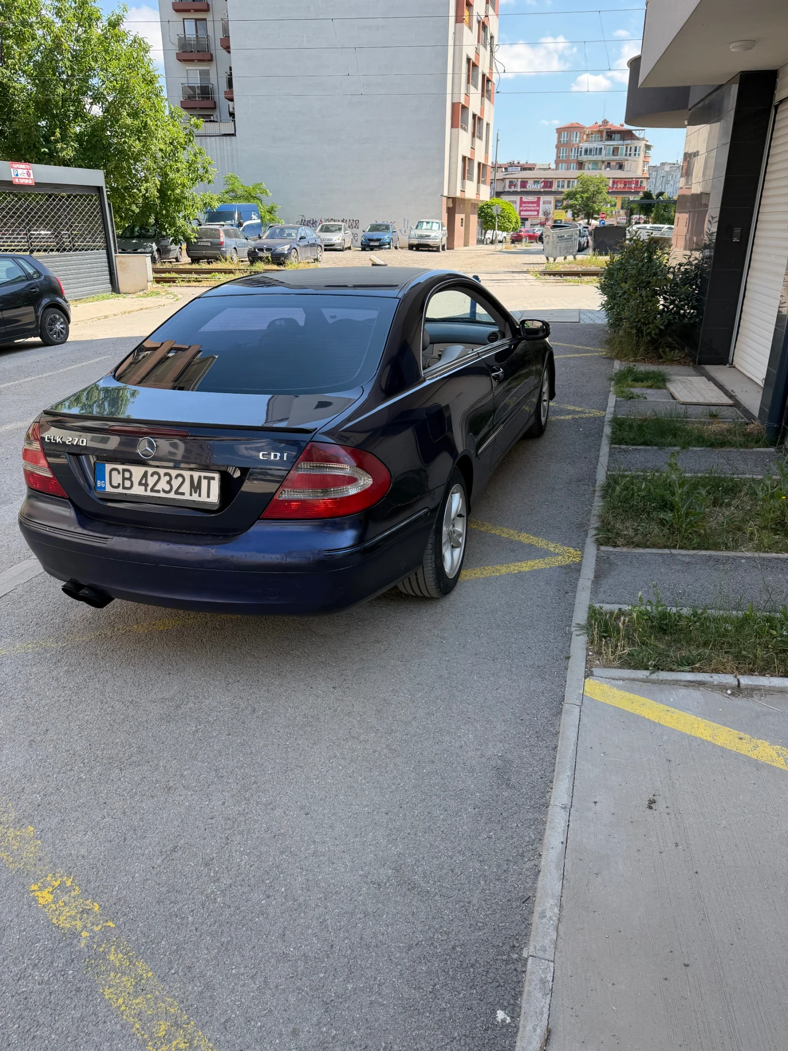 Mercedes-Benz CLK, снимка 5 - Автомобили и джипове - 55076835