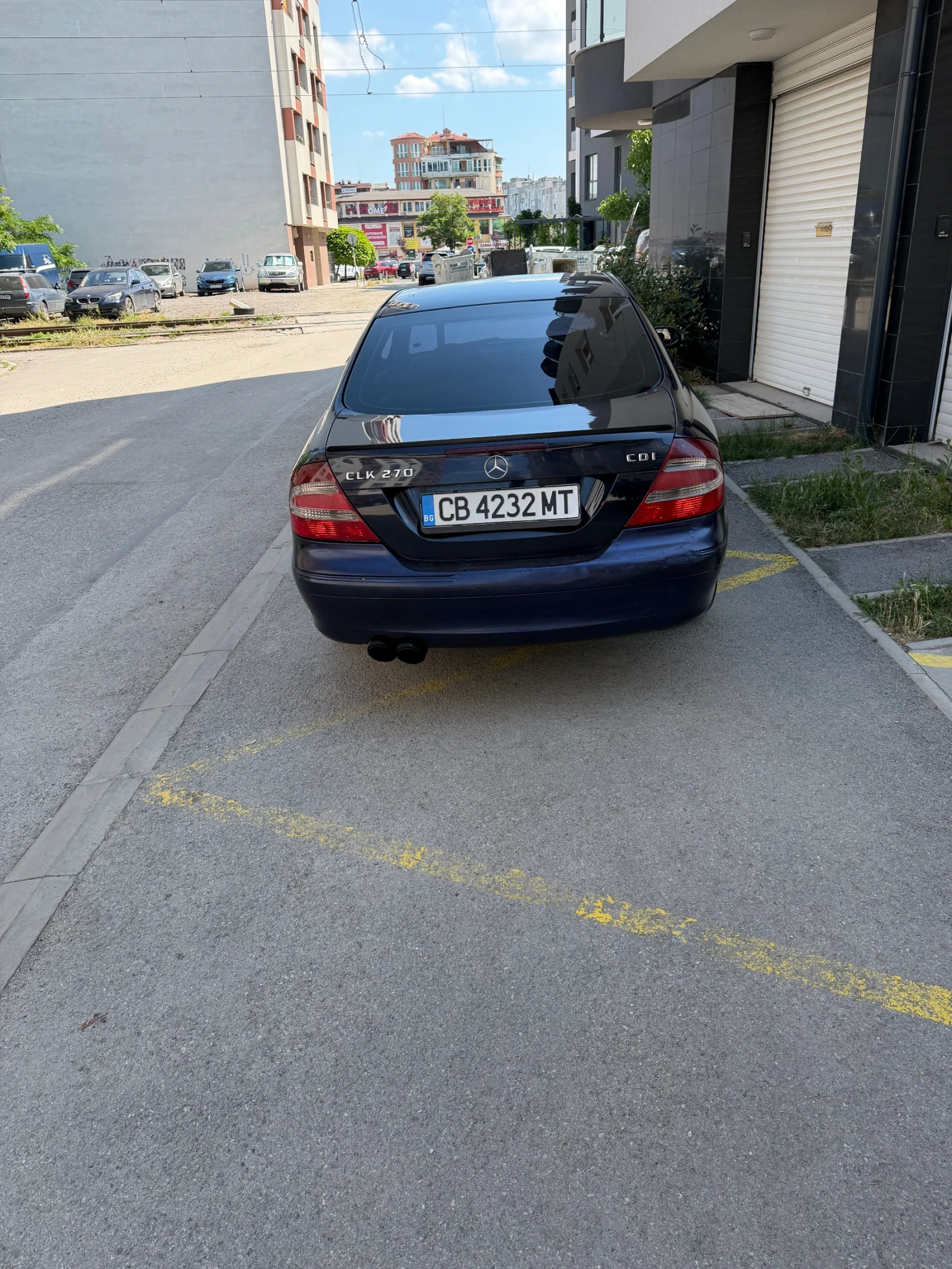 Mercedes-Benz CLK, снимка 4 - Автомобили и джипове - 55076835