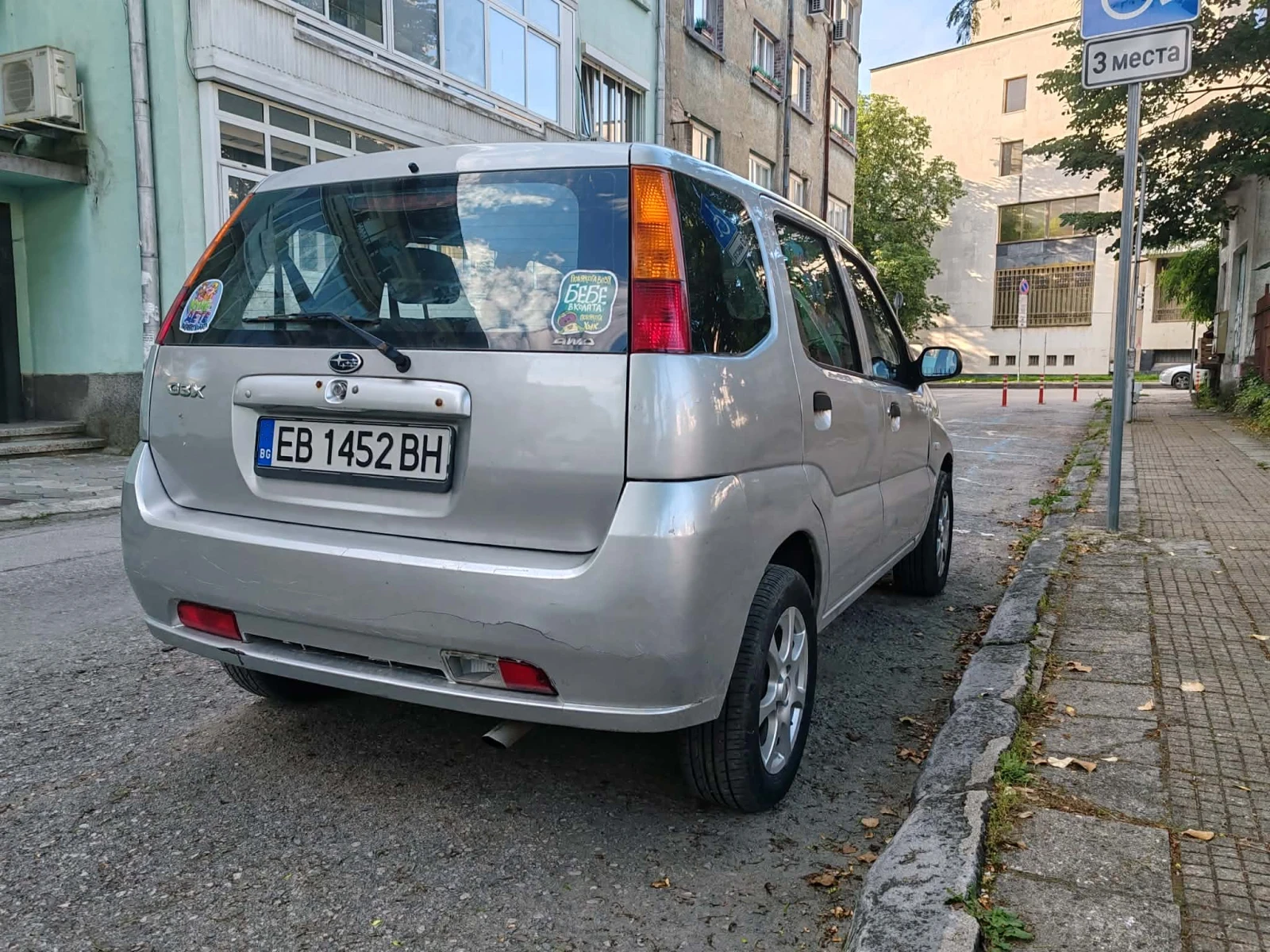 Subaru G3x justy, снимка 4 - Автомобили и джипове - 55212373