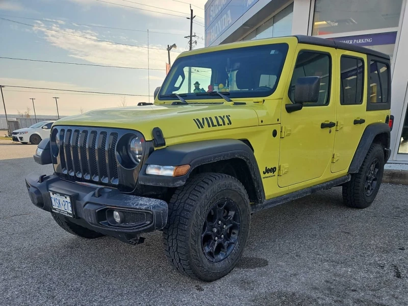 Jeep Wrangler * Willys * CARFAX * БЕЗ ПЪРВОНАЧАЛНА ВНОСКА