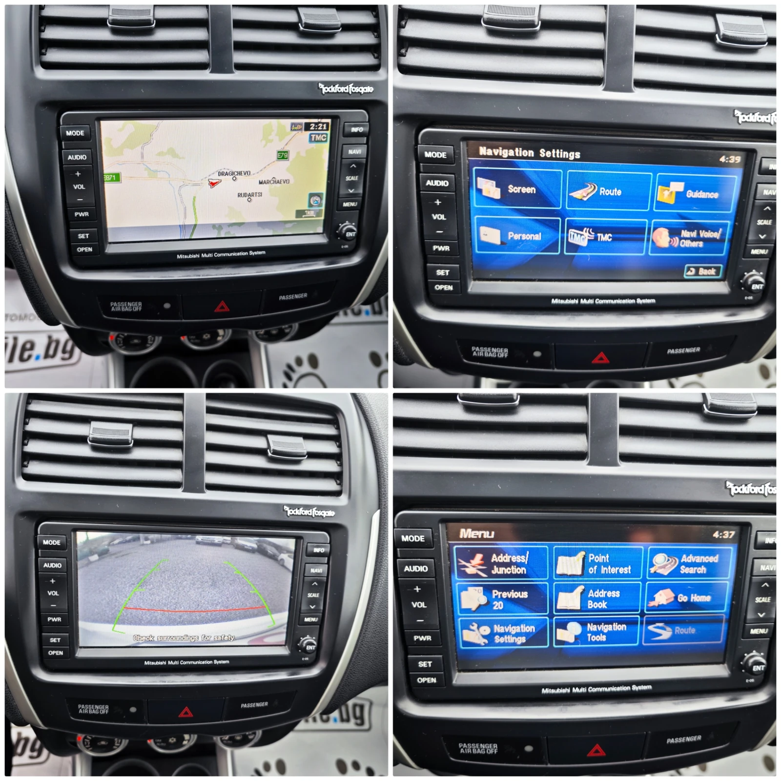 Mitsubishi ASX 1, 6 GPL BiFuel INTENSE, снимка 11 - Автомобили и джипове - 54208248