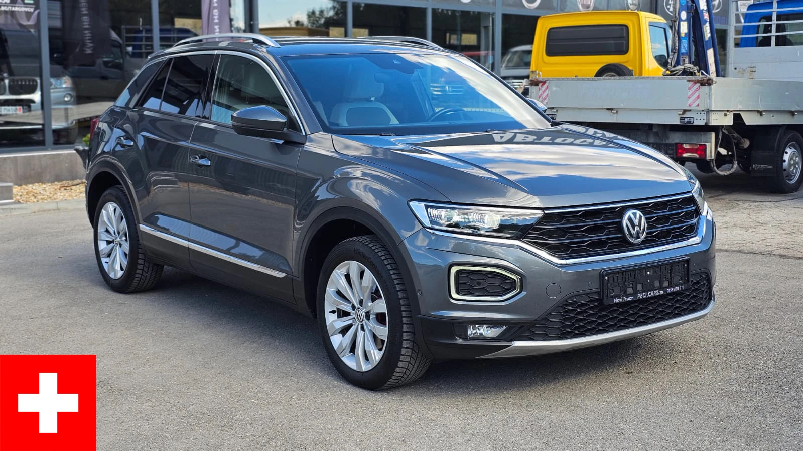 VW T-Roc 2.0TDi 4Motion 7DSG CH-ИСТОРИЯ VW-ТОП СЪСТ-ЛИЗИНГ