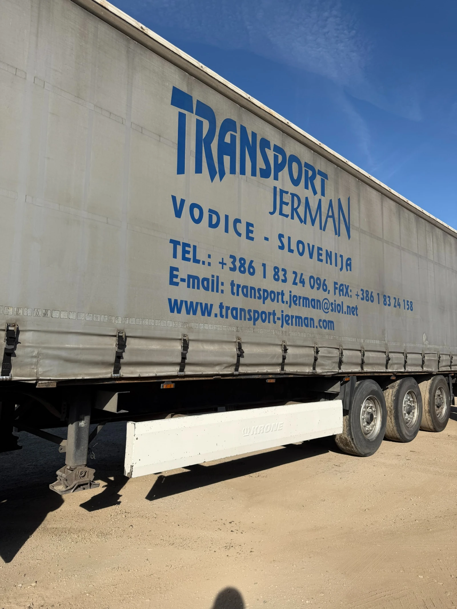 Полуремарке Krone SDP27, снимка 2 - Ремаркета - 56413812