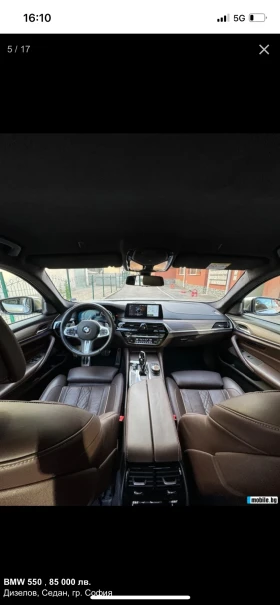 Обява за продажба на BMW 550 M550D xDrive M Performance ~46 000 EUR - изображение 2