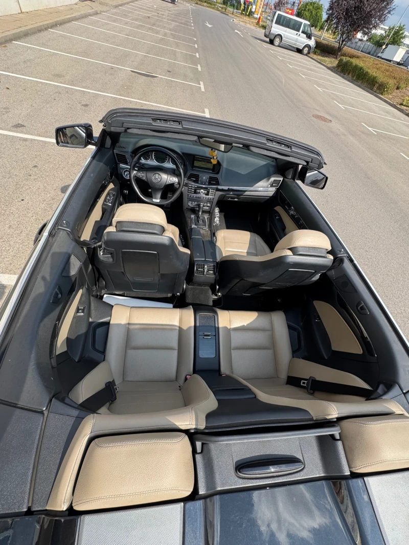 Mercedes-Benz E 350 CDI Cabrio Автоматик 2012г, снимка 8 - Автомобили и джипове - 52391866