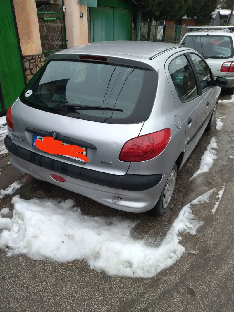 Peugeot 206, снимка 3 - Автомобили и джипове - 53485280