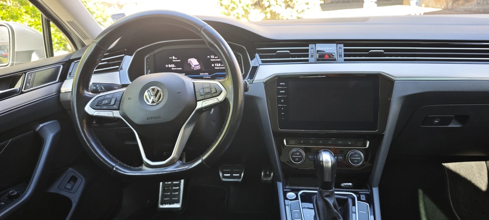 VW Passat Elegance, 2.0 TDI 190к.с. DIGITAL, Matrix, 7 DSG, снимка 17 - Автомобили и джипове - 53507461