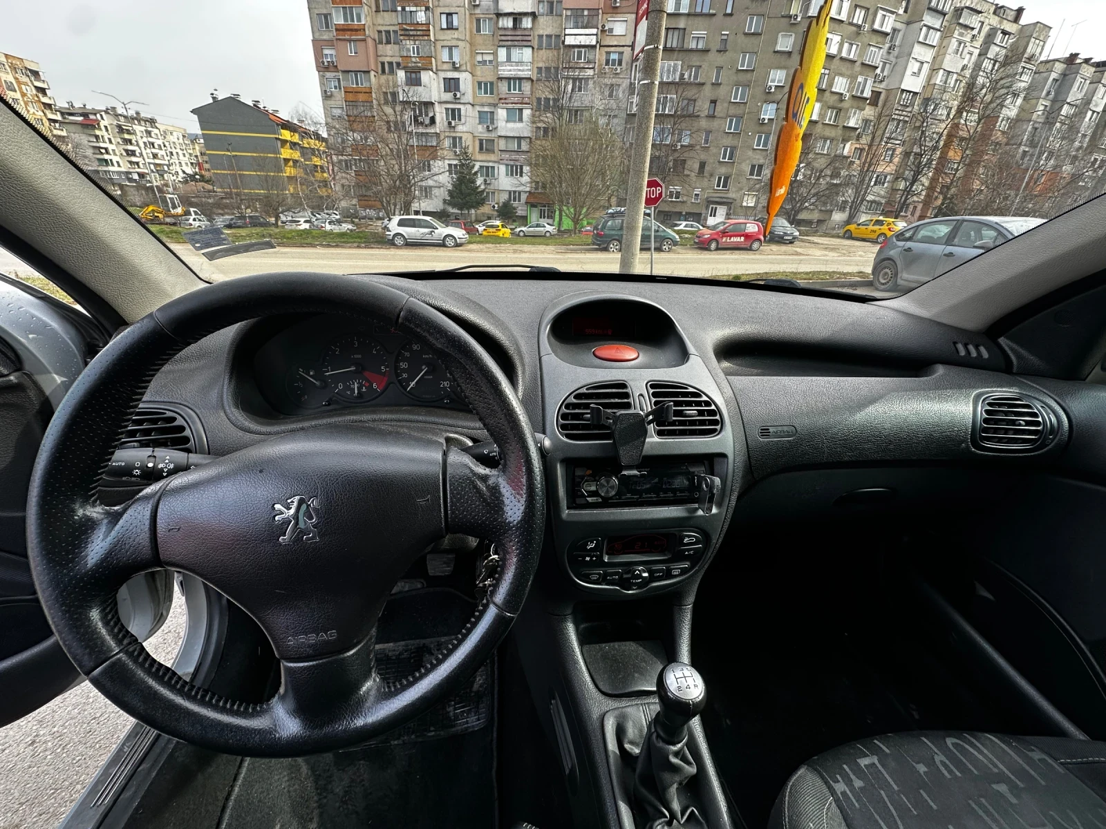 Peugeot 206 2.0 hdi 90к.с sport, снимка 11 - Автомобили и джипове - 53755708