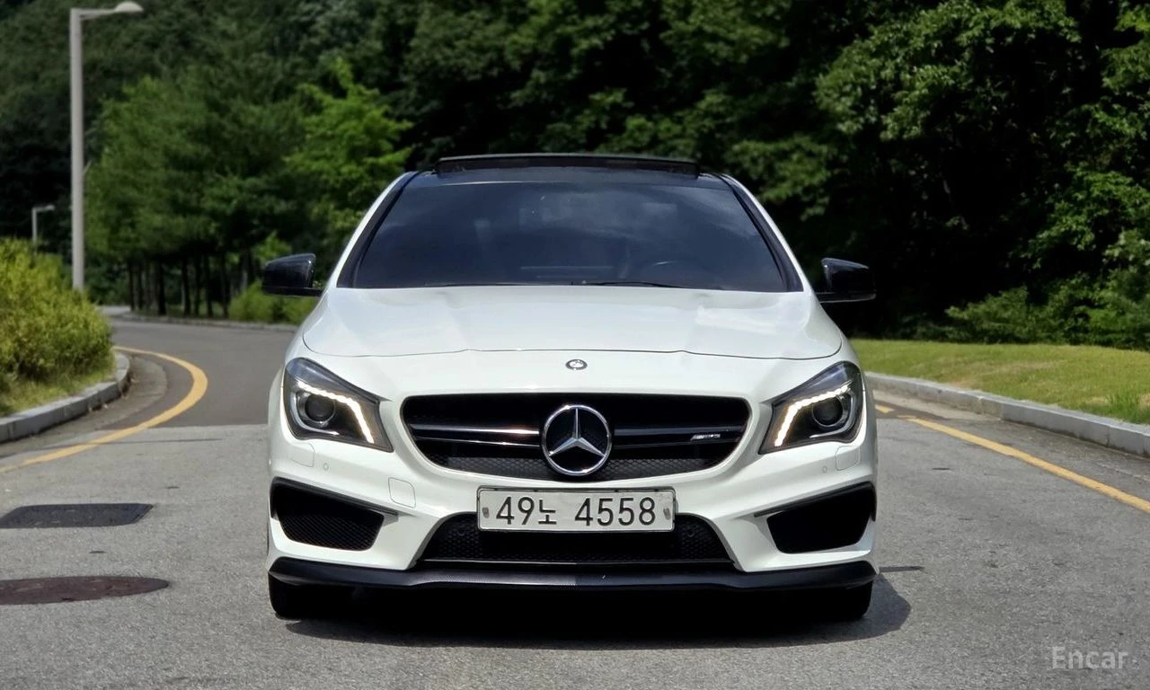 Mercedes-Benz CLA 45 AMG 4MATIC* ПОДГРЕВ* КАМЕРА* CARBON* , снимка 4 - Автомобили и джипове - 55003911