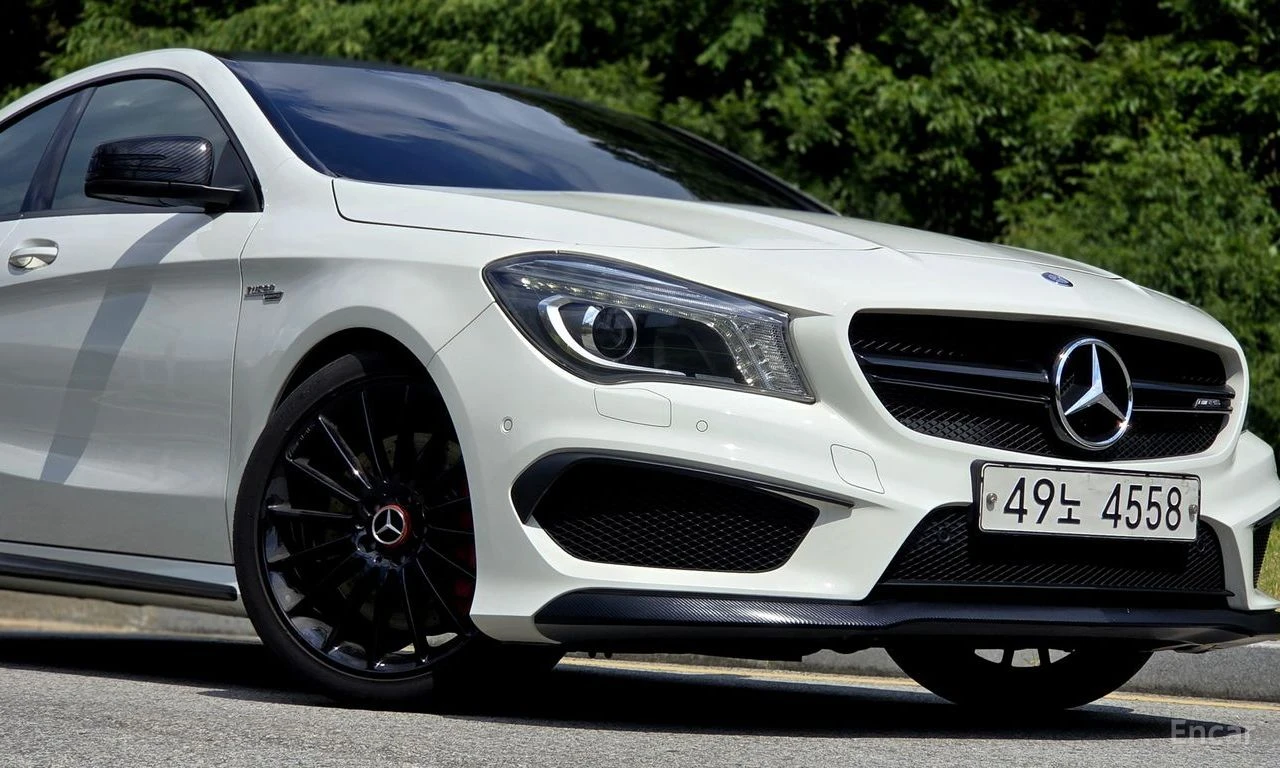Mercedes-Benz CLA 45 AMG 4MATIC* ПОДГРЕВ* КАМЕРА* CARBON* , снимка 3 - Автомобили и джипове - 55003911