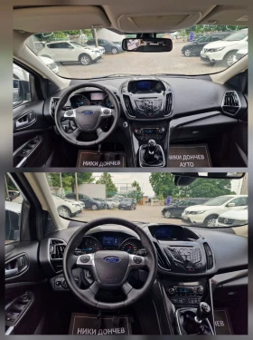 Ford Kuga 2.0TDCI-140k.s-6sk-NAVI-КОЖА-KEYLESS-TITANIUM, снимка 11