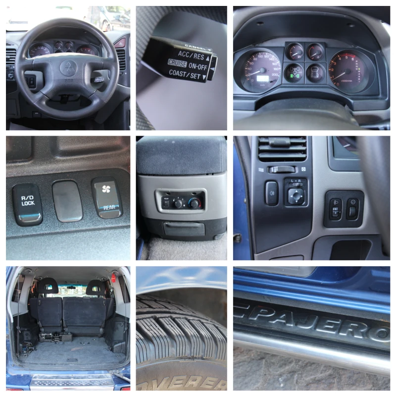 Mitsubishi Pajero 3.2 DI-D   6+ 1 МЕСТА  , снимка 15 - Автомобили и джипове - 47450461