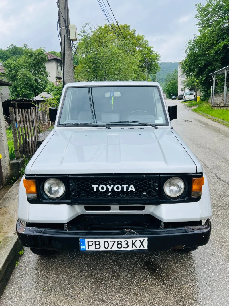 Toyota Land cruiser LJ 70  2.TD  1986г, снимка 1 - Автомобили и джипове - 48335391