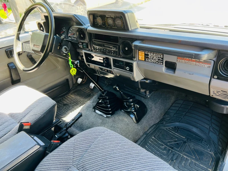 Toyota Land cruiser LJ 70  2.TD  1986г, снимка 13 - Автомобили и джипове - 48335391