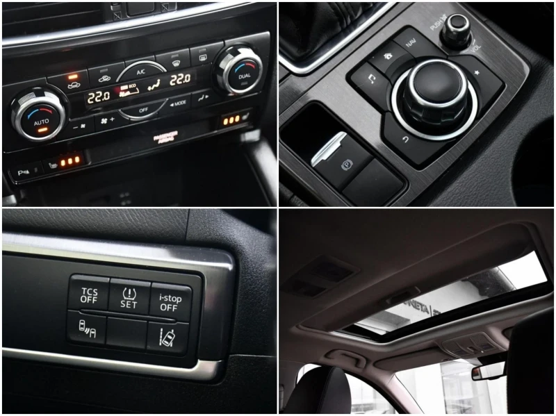 Mazda CX-5 2.2 Skyactive-D AWD Кожа Атомат Панорама, снимка 12 - Автомобили и джипове - 53282920