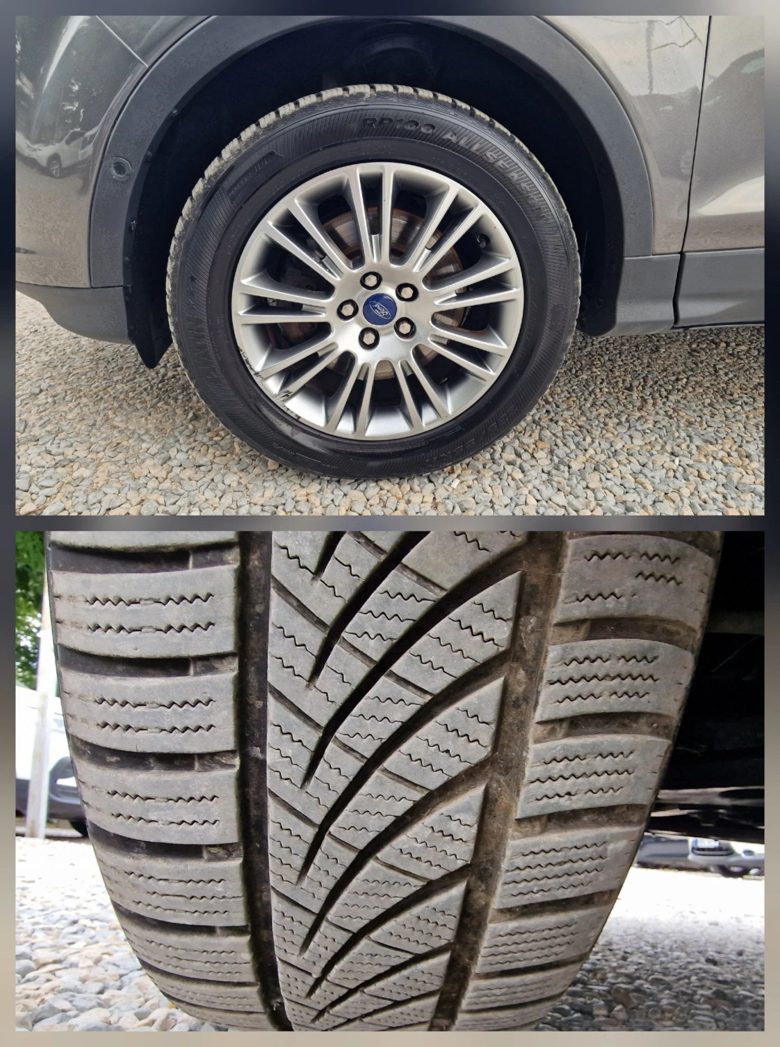 Ford Kuga 2.0TDCI-140k.s-6sk-NAVI-КОЖА-KEYLESS-TITANIUM, снимка 15 - Автомобили и джипове - 55015604