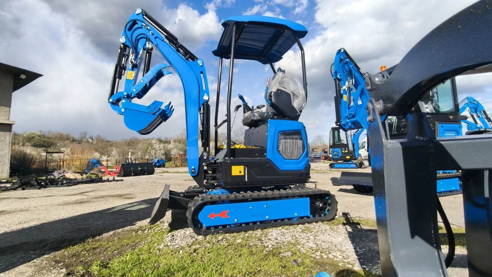 Багер Друга марка VSN N-18 !!!НАЛИЧНИ!!!  НОВИ, снимка 2 - Индустриална техника - 54238638