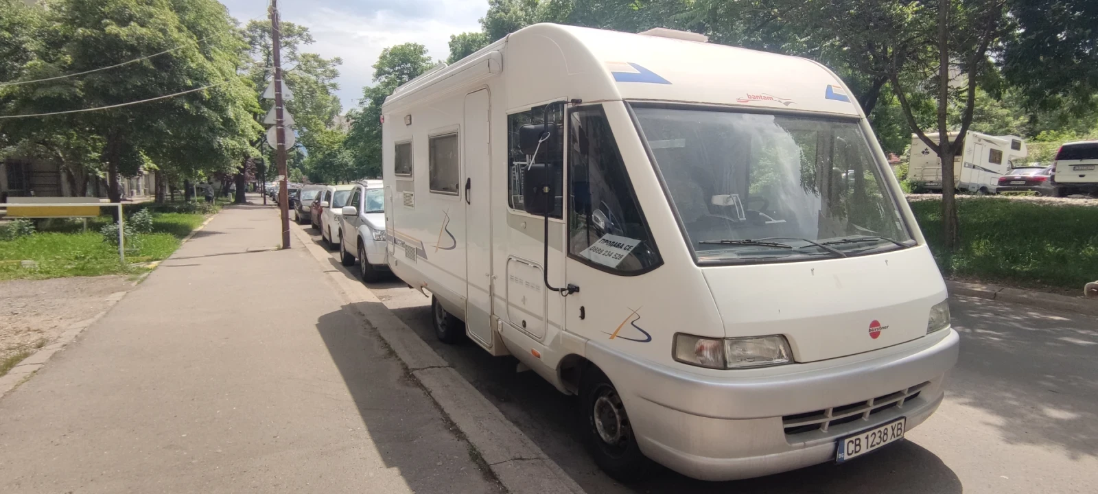 Кемпер Fiat Ducato B?rstner, снимка 3 - Каравани и кемпери - 54738565