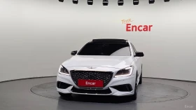 Genesis G80 3.3 T-GDI AWD Sports* МОНИТОРИ* КОЖА* ОБДУХВ* ПАНО, снимка 3