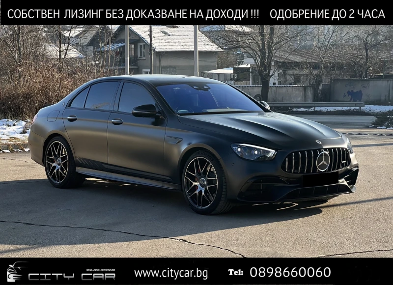 Mercedes-Benz E 63 AMG /FINAL EDITION/4M/CARBON/MAGNO/NIGHT/BURM/360/PANO, снимка 1 - Автомобили и джипове - 48613780