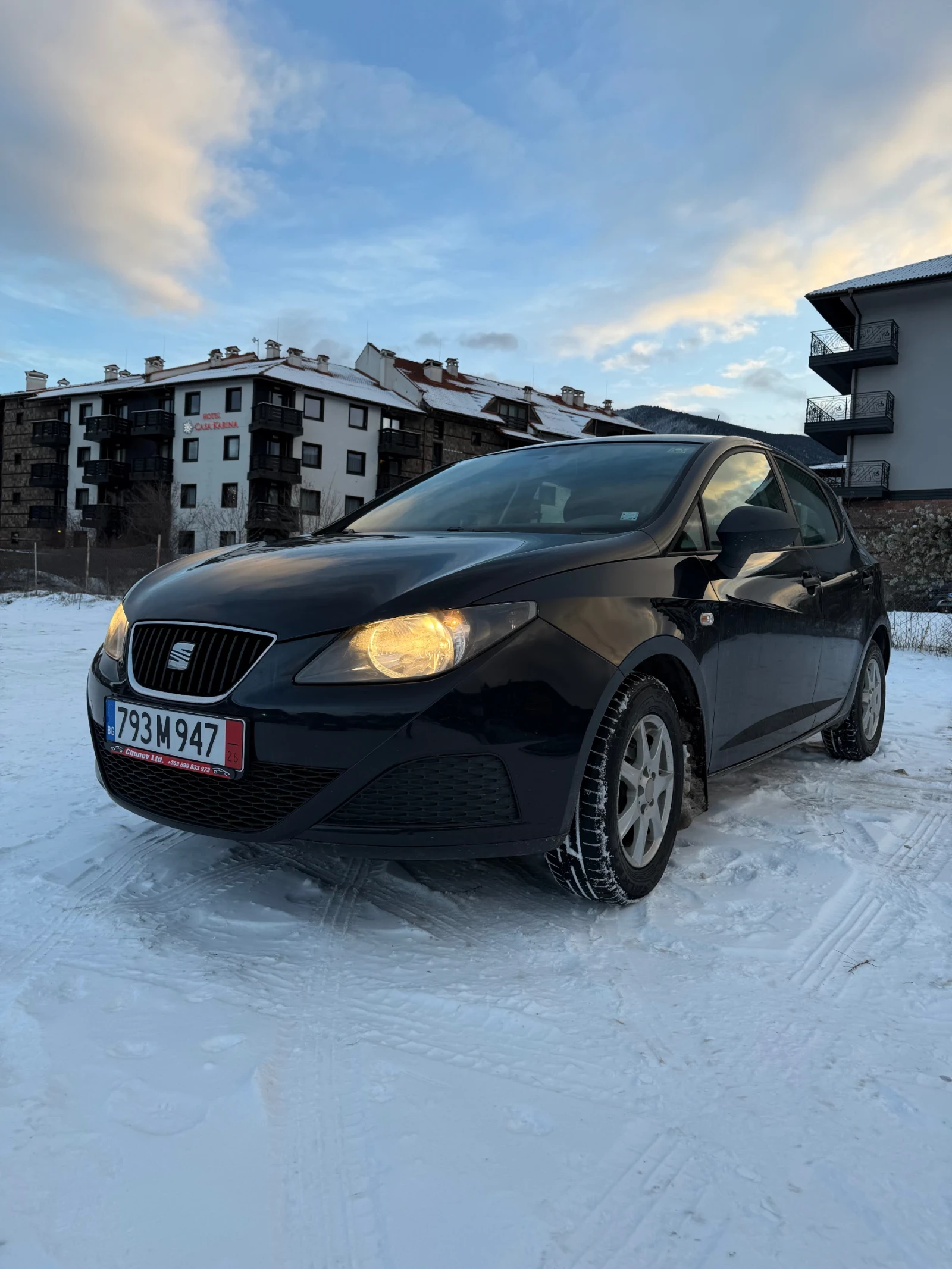 Seat Ibiza НОВ ВНОС Бензин климатик120000 км - изображение 2