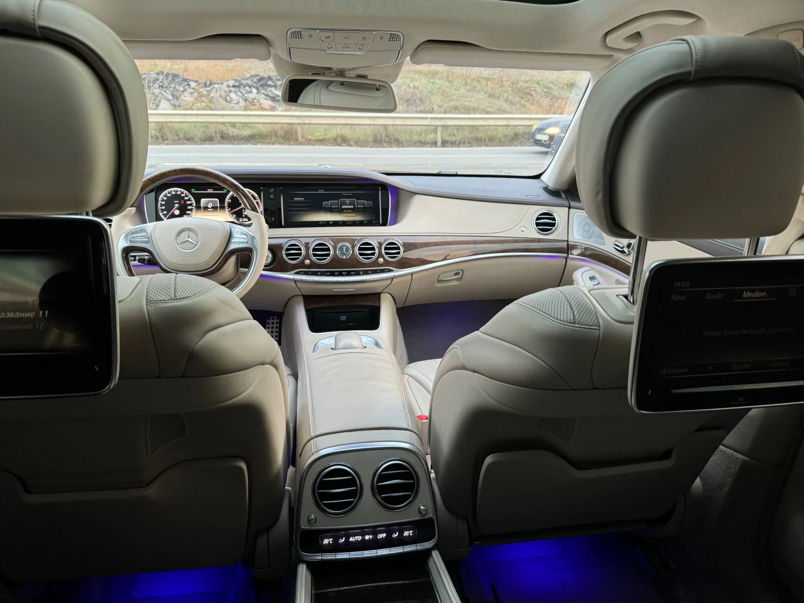 Mercedes-Benz S 500 ТОП* СОБСТВЕН ЛИЗИНГ, снимка 17 - Автомобили и джипове - 54139262