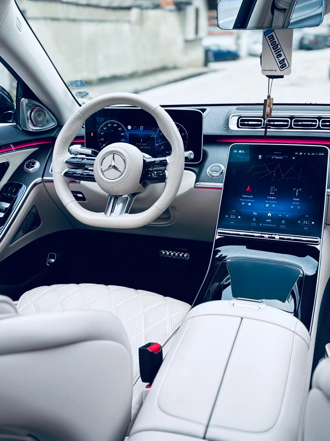 Mercedes-Benz S 580 S580 63000km ПЪРВИ СОБСТВЕНИК, снимка 16 - Автомобили и джипове - 55015467