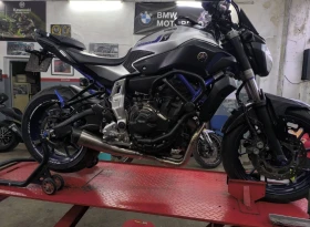 Yamaha Mt-07 Sc project exhaust , ролбар, dynojet power command, снимка 2