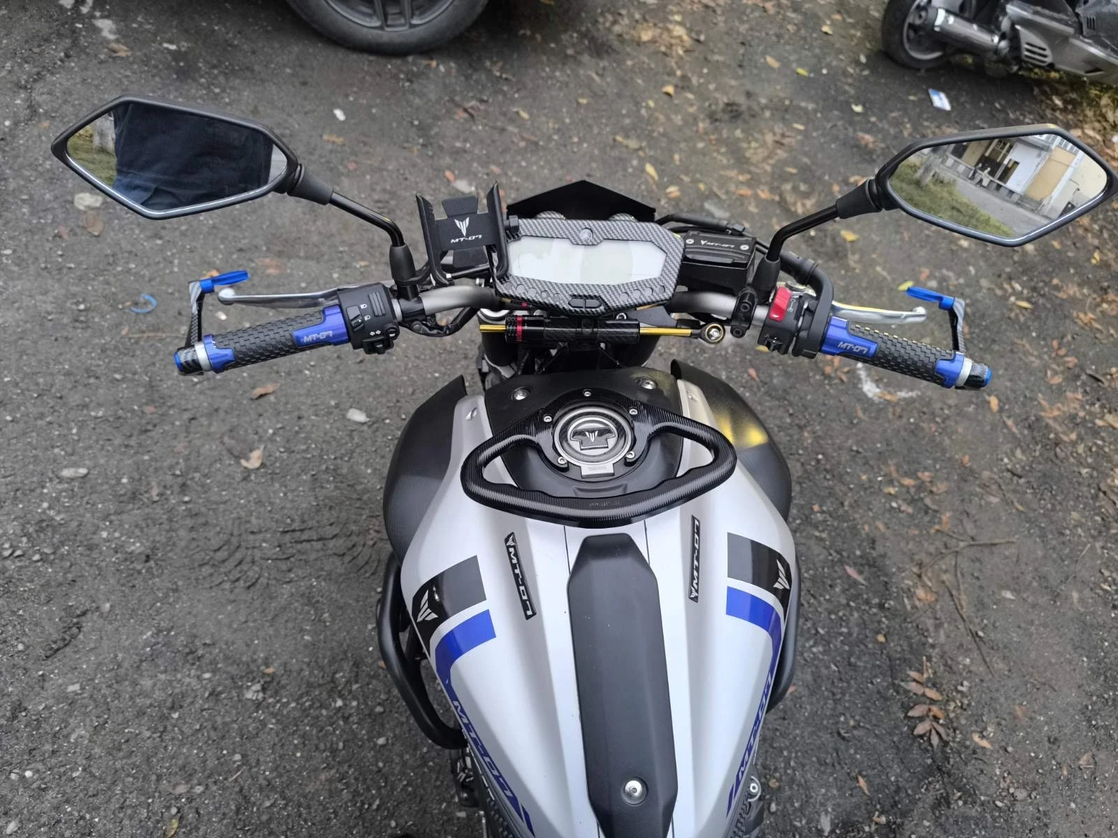 Yamaha Mt-07 Sc project exhaust , ролбар, dynojet power command, снимка 6 - Мотоциклети и мототехника - 54264340