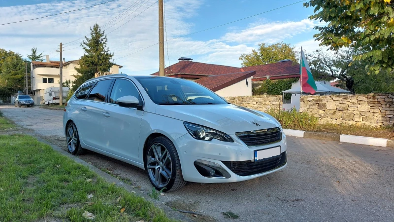 Peugeot 308 2.0 BlueHDi 150кс ALLURE, Автоматик, Камера, снимка 2 - Автомобили и джипове - 52526926