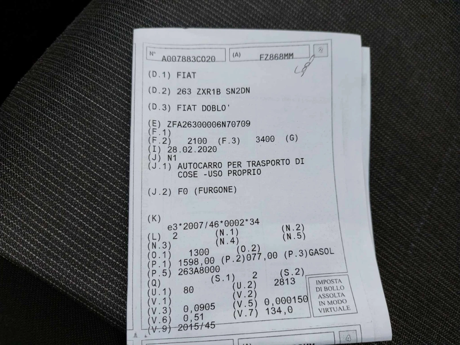 Fiat Doblo 1,6d 105ps EURO 6C | Mobile.bg   15