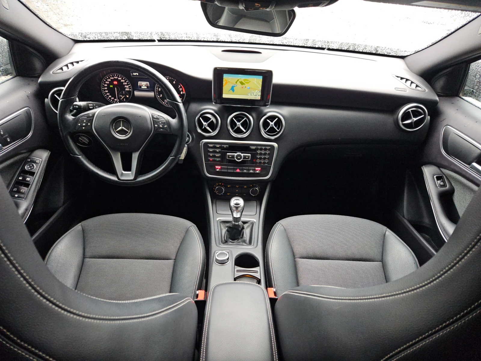 Mercedes-Benz A 180 1.6I/ELEGANCE/96000км/6ск/NAVI/БЛУТУТ/EURO 6B/ТОП - изображение 10