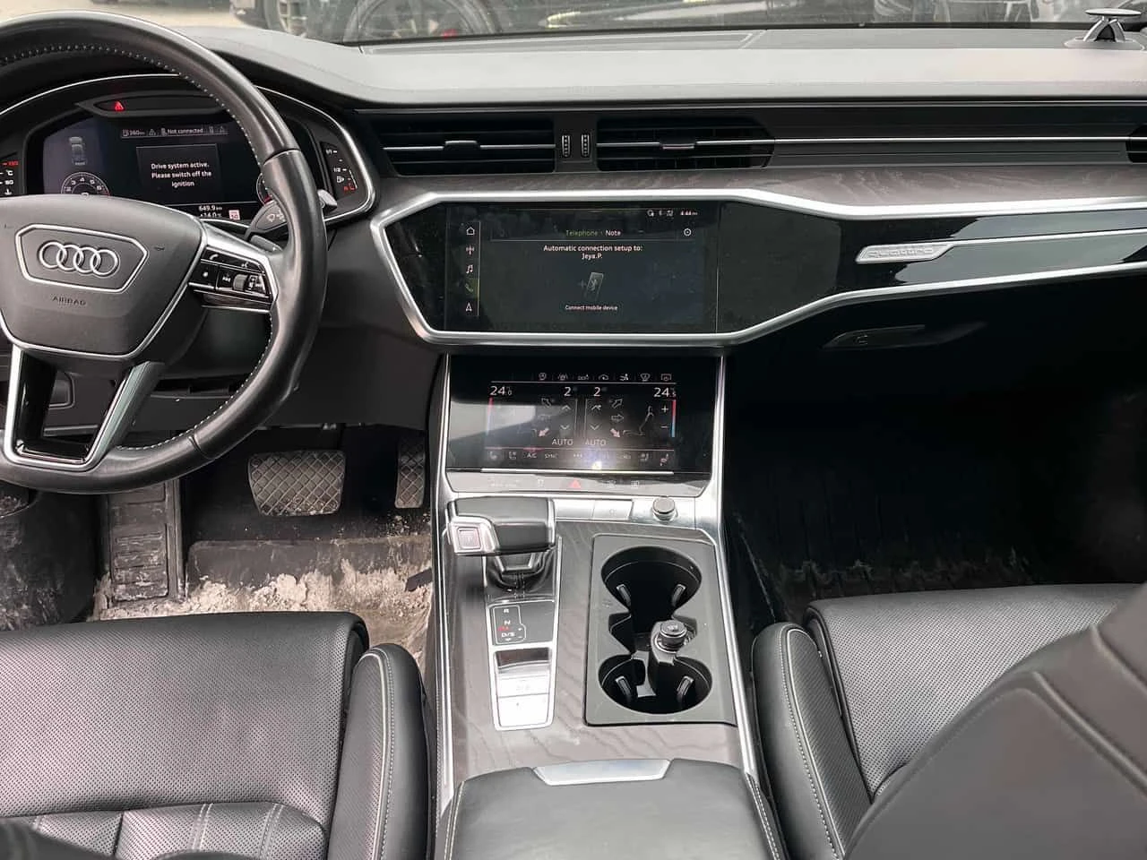 Audi A7 Technik/ПАНОРАМА/ДИСТРОНИК/360/MATRIX/ОБДУХВАНЕ, снимка 9 - Автомобили и джипове - 54393507