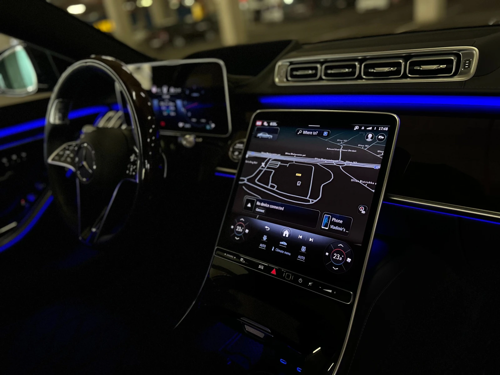 Mercedes-Benz S 350 4MATIC * DISTRONIC * MASSAGE * HUD * 360 CAMERA , снимка 8 - Автомобили и джипове - 54510338
