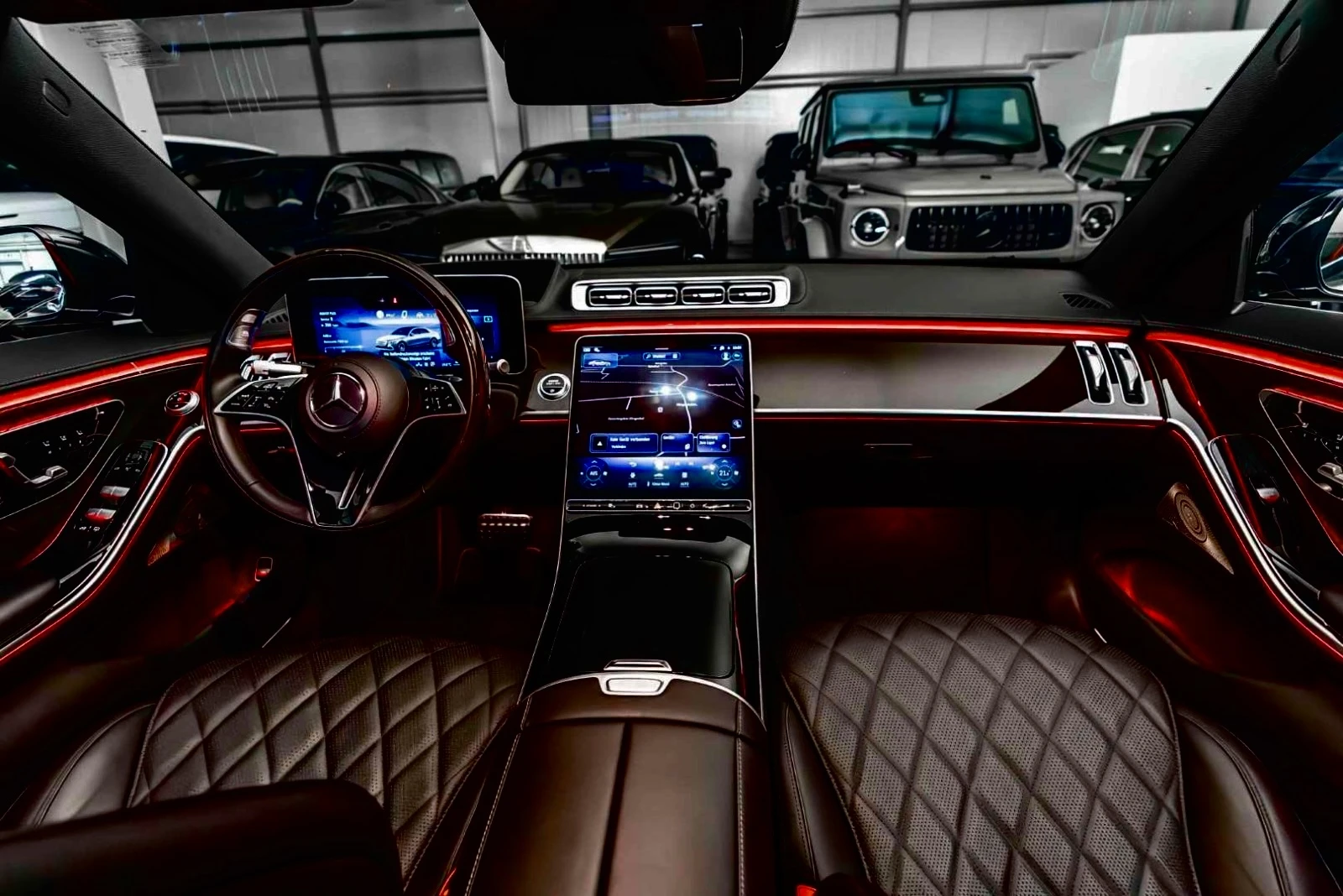 Mercedes-Benz S 350 4MATIC * DISTRONIC * MASSAGE * HUD * 360 CAMERA , снимка 11 - Автомобили и джипове - 54510338