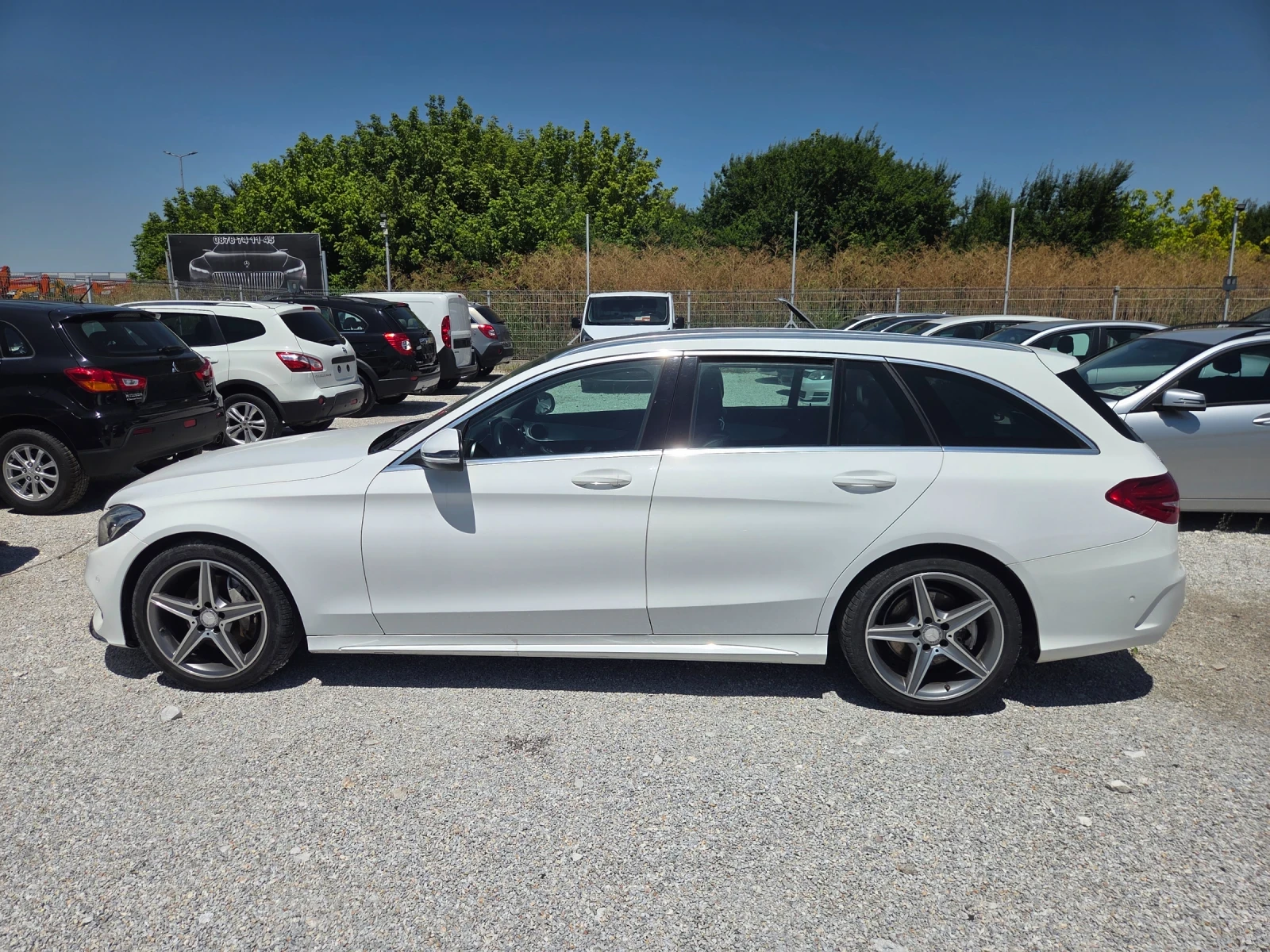 Mercedes-Benz C 220 AMG/ПАНОРАМА, снимка 5 - Автомобили и джипове - 55243099